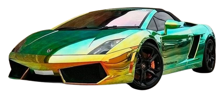 chrome ammolite car